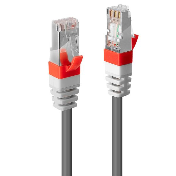 20m Cat.6A S/FTP LSZH Network Cable, Grey (Fluke Tested) RJ45, M/M, 500MHz, Copper, 26AWG image 1