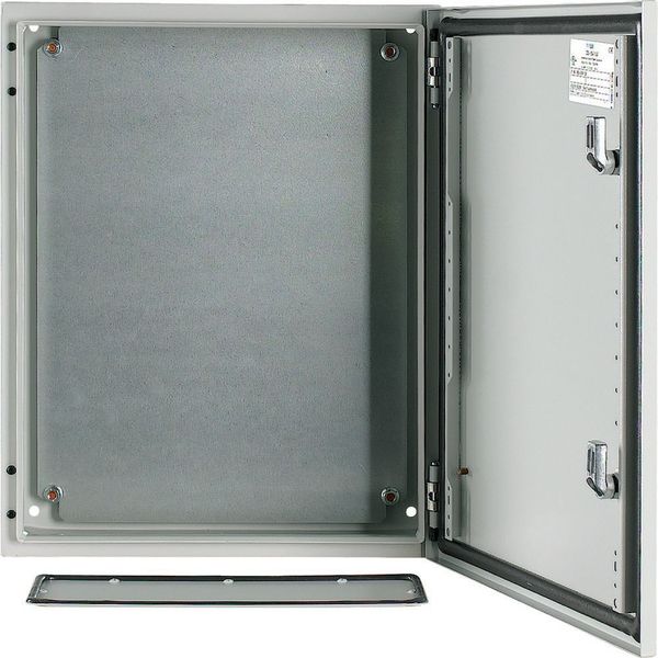 Wall enclosure with mounting plate, HxWxD=500x400x150mm image 5