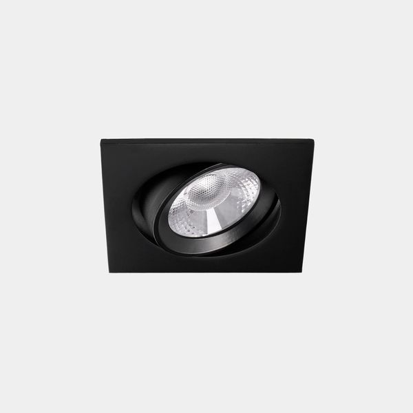 Downlight Play Flat Square Adjustable 11.9W LED warm-white 2700K CRI 90 21.5º ON-OFF Black IP23 957lm image 1