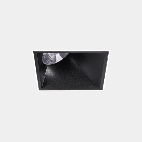 Downlight Play Deco Asymmetrical Square Fixed Trimless 6.4W LED neutral-white 4000K CRI 90 13.6º ON-OFF Trimless/Black IP54 578lm image 1