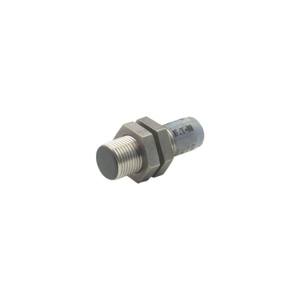 Proximity switch, E57 Premium+ Short-Series, 1 NC, 2-wire, 40 - 250 V AC, M12 x 1 mm, Sn= 2 mm, Flush, Stainless steel, Plug-in connection M12 x 1 image 1