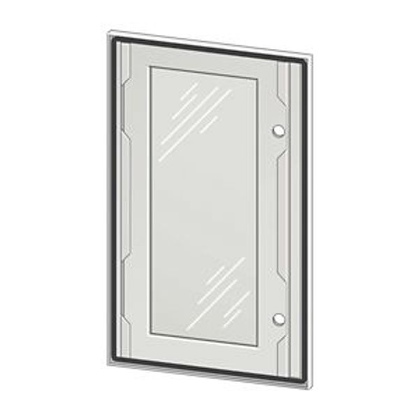 Door, transparent, IP66, HxW=600x500mm image 2