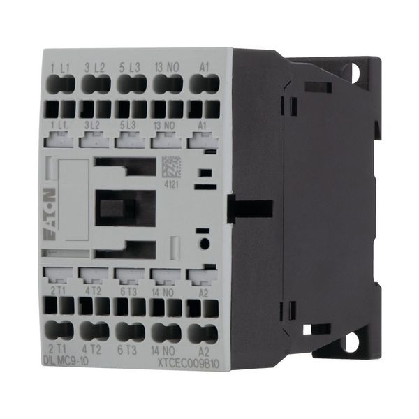 Contactor, 3 pole, 380 V 400 V 4 kW, 1 N/O, 230 V 50/60 Hz, AC operation, Spring-loaded terminals image 15
