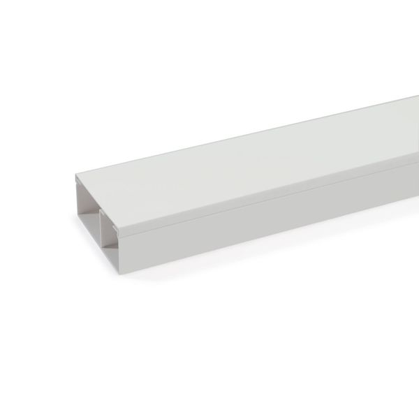 LE 60230 TW lgr  Channel LE, for cable storage, 2000x230x60, light gray Polyvinyl chloride image 1