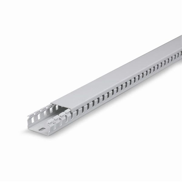 SLOTTED CABLE TRUNKING 25X30 GREY image 3