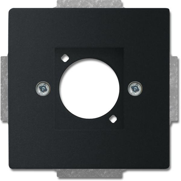 2553-885 CoverPlates (partly incl. Insert) future®, Busch-axcent®, carat® black matt image 1