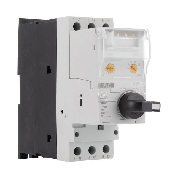 Motor-protective circuit-breaker, Complete device with AK lockable rotary handle, Electronic, 8 - 32 A, With overload release image 21