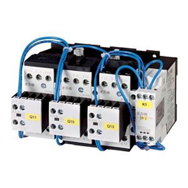 Star-delta contactor combination, 380 V 400 V: 30 kW, 110 V 50 Hz, 120 V 60 Hz, AC operation image 2