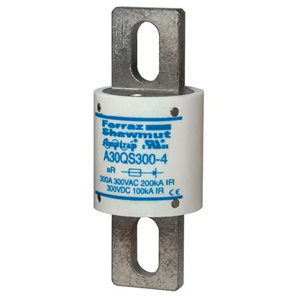 High Speed Fuse Amp-Trap® A30QS 300VAC 300VDC 300A Blade image 1