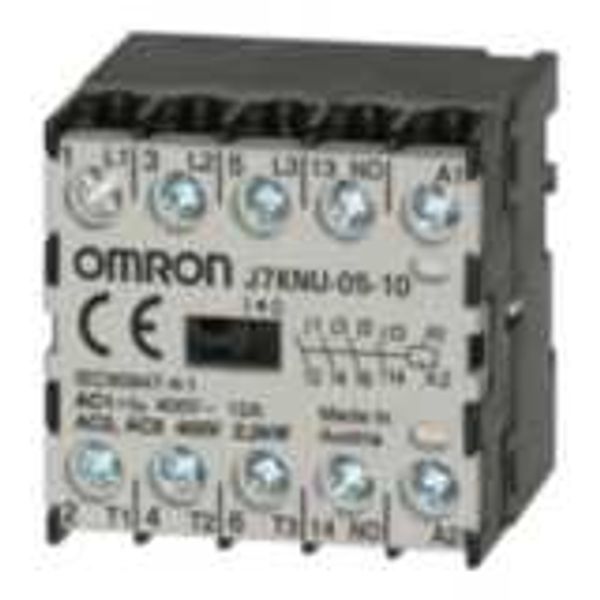 Micro contactor, 3-pole, 2.2 kW; 5 A AC3 (400 VAC) + 1 NO, 48 VAC image 2