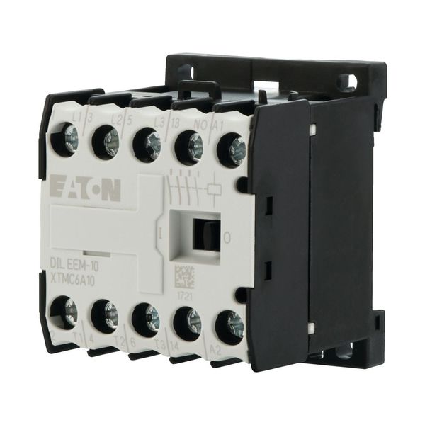 Contactor, 400 V 50 Hz, 440 V 60 Hz, 3 pole, 380 V 400 V, 3 kW, Contacts N/O = Normally open= 1 N/O, Screw terminals, AC operation image 15