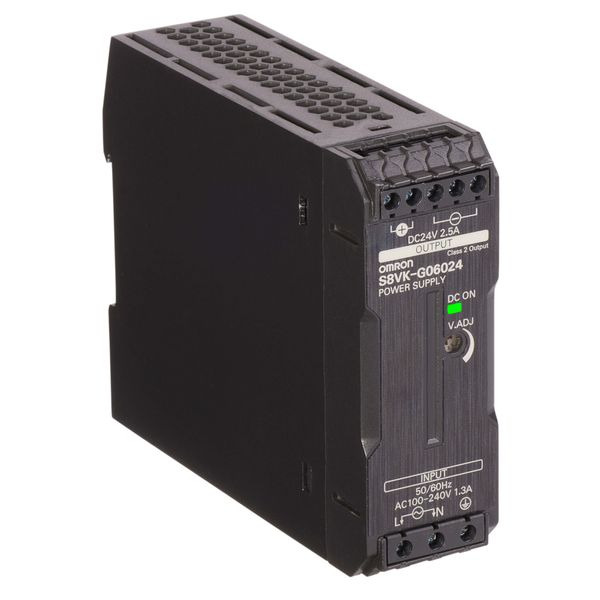 Coated version, Book type power supply, Pro, Single-phase, 60 W, 24VDC image 2