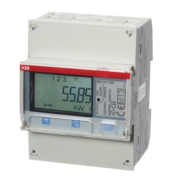 B23 312-100, Energy meter'Silver', Modbus RS485, Three-phase, 5 A image 6