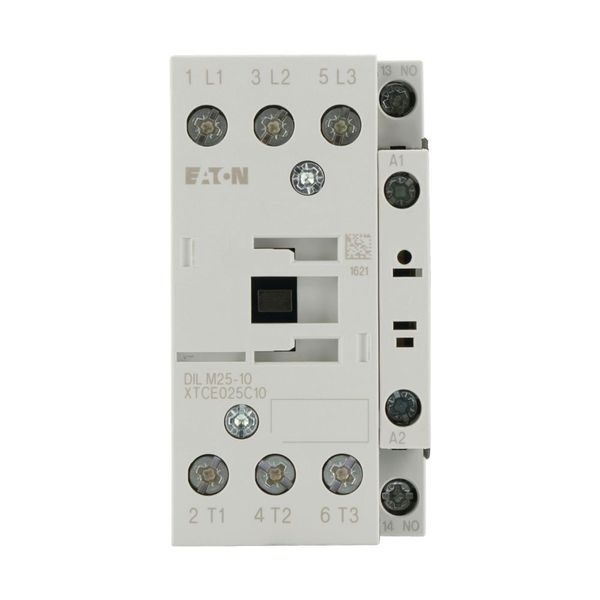 Contactor, 3 pole, 380 V 400 V 11 kW, 1 N/O, 42 V 50/60 Hz, AC operation, Screw terminals image 7