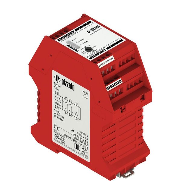 Safety module 2NO instantaneous 1NO re CS AT-32V024 image 1