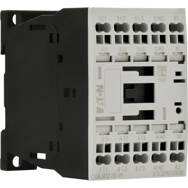 Contactor, 3 pole, 380 V 400 V 5.5 kW, 1 N/O, 230 V 50/60 Hz, AC operation, Push in terminals image 12