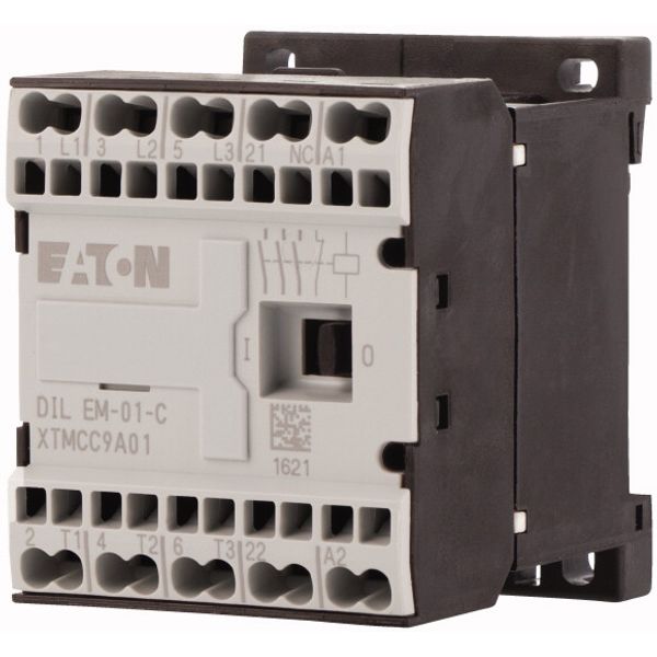 Contactor, 24 V DC, 3 pole, 380 V 400 V, 4 kW, Contacts N/C = Normally image 3