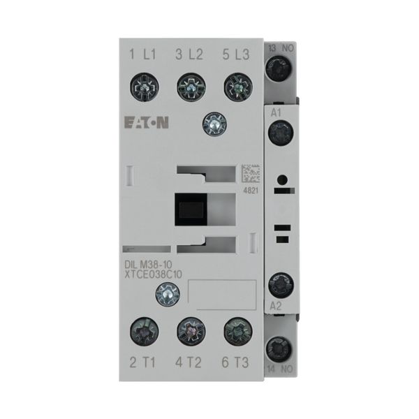 Contactor, 3 pole, 380 V 400 V 18.5 kW, 1 N/O, 24 V 50/60 Hz, AC operation, Screw terminals image 15