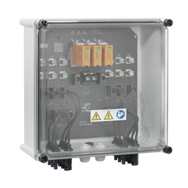 Combiner Box (Photovoltaik), 1000 V, 1 MPP, 3 Inputs / 3 Outputs per M image 1