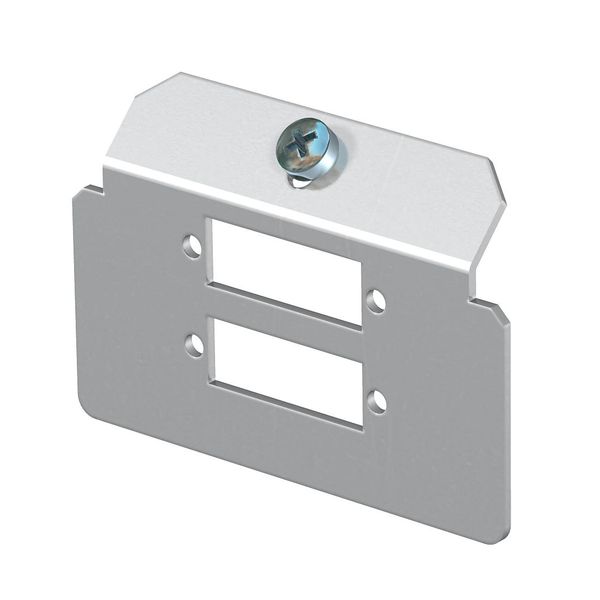 Support plate 2 x type L for mounting support image 1