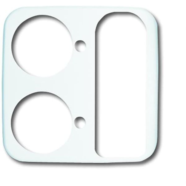 1790-583-214 CoverPlates (partly incl. Insert) Data communication Alpine white image 1
