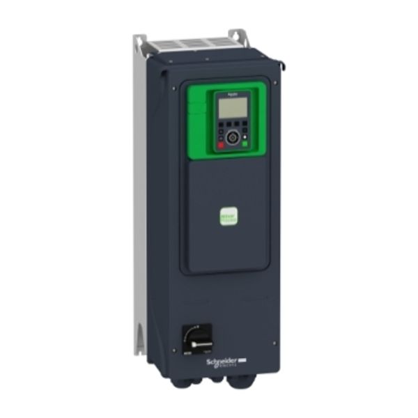 Variable speed drive, Altivar Process ATV600, ATV650, 0.75kW/1 hp, 380...480 V, IP55, disconnect switch image 2