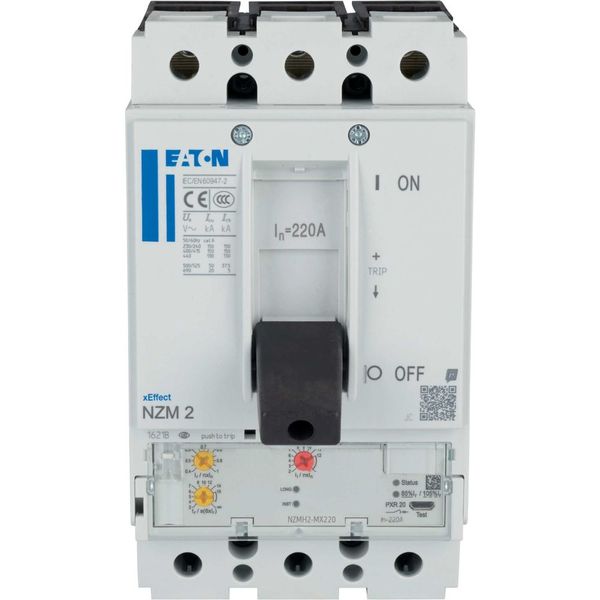 NZM2 PXR20 circuit breaker, 220A, 3p, screw terminal image 7