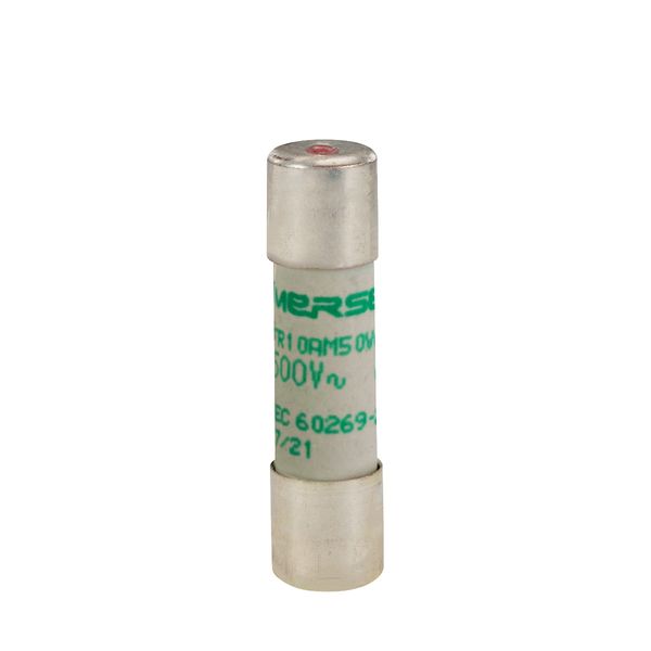 Cylindrical fuse-link aM 10x38 IEC 500VAC 16A With Visual Indicator image 1