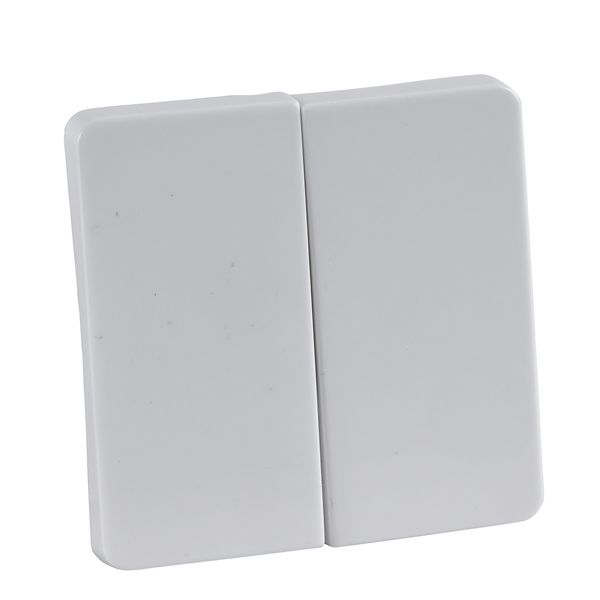 ELSO - double rocker for switch - pure white image 3