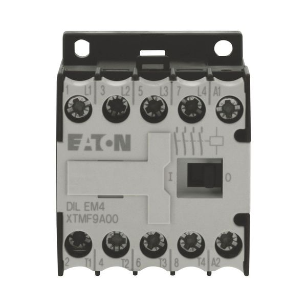 Contactor, 24 V 50 Hz, 4 pole, 380 V 400 V, 4 kW, Screw terminals, AC operation image 12
