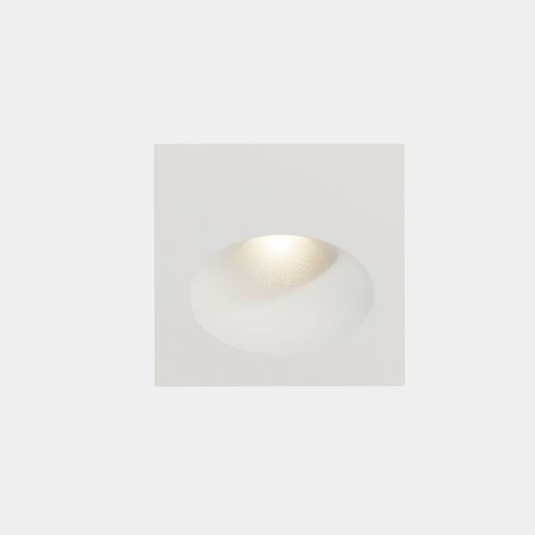 Recessed wall lighting IP66 Bat Square Oval LED 2W 2700K White 77lm image 1