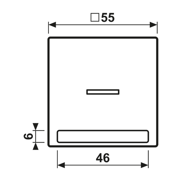 Key card holder f. push-button insert A590CARD image 11