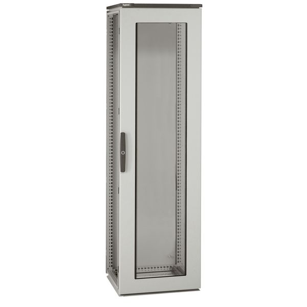 19" 42 U Altis cabinet with framed glass door - 2000 x 600 x 600 mm image 1