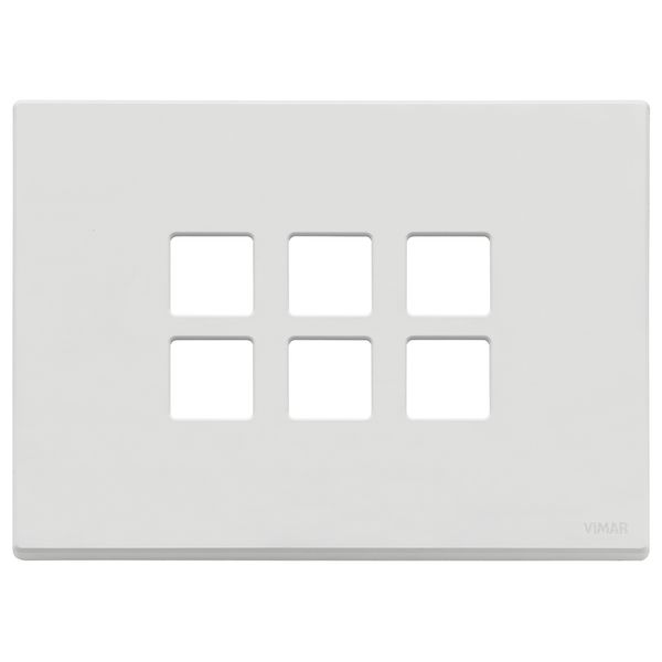 Plate 3Mx6 Flat matt white image 1
