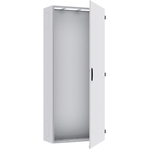 TW112G Floor-standing cabinet, Field Width: 1, Number of Rows: 12, 1850 mm x 300 mm x 350 mm, Grounded, IP55 image 1
