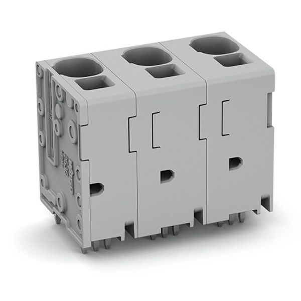 PCB terminal block 16 mm² Pin spacing 15 mm gray image 4