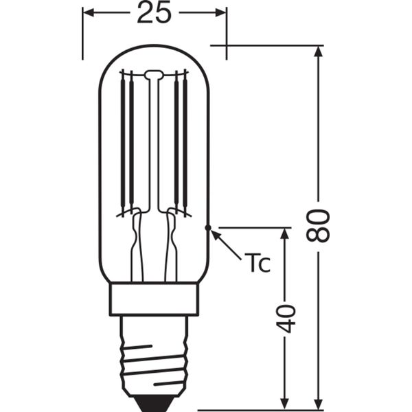 LED SPECIAL T26 4.9W 827 E14 image 10