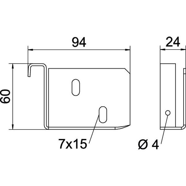 RAA 607.5 FS Add-on tee 2-part 60x75 image 2