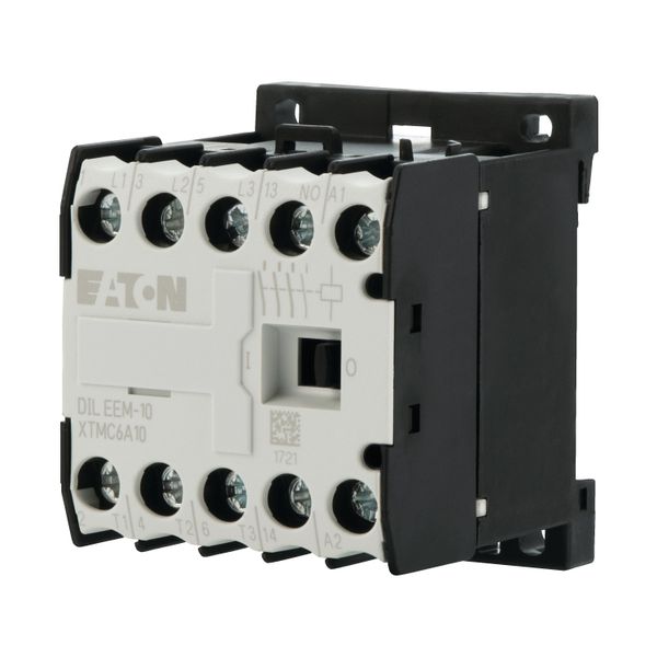 Contactor, 220 V 50/60 Hz, 3 pole, 380 V 400 V, 3 kW, Contacts N/O = Normally open= 1 N/O, Screw terminals, AC operation image 6