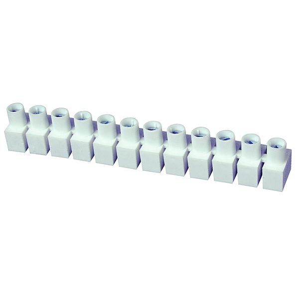 Thermoplastic connector strip LTA12-4.0Bb white image 1