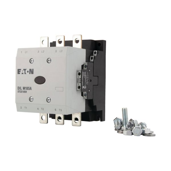 Contactor, 380 V 400 V 90 kW, 2 N/O, 2 NC, RAC 120: 100 - 120 V 50/60 Hz, AC operation, Screw connection image 10