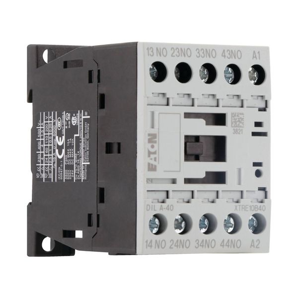 Contactor relay, 415 V 50 Hz, 480 V 60 Hz, 4 N/O, Screw terminals, AC operation image 5