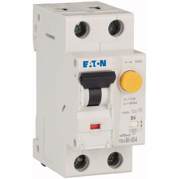 RCD/MCB combination, 4 A, 300 mA, MCB trip characteristic: B, 1p+N, RCD trip characteristic: A image 3