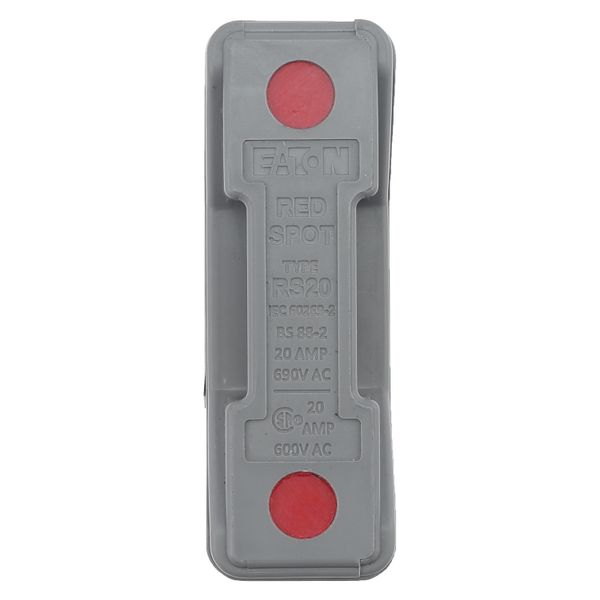 Fuse-holder, low voltage, 20 A, AC 690 V, BS88/A1, 1P, BS image 8