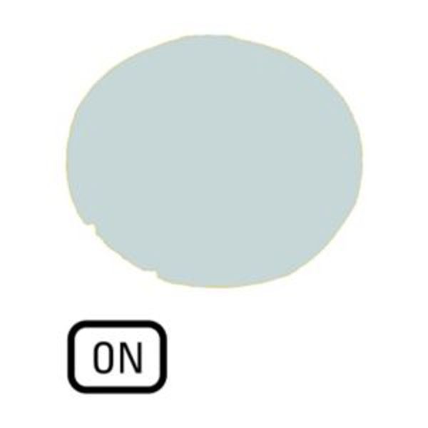 Button lens, flat white, ON image 4
