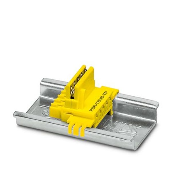 PSR-TBUS-TP VPE1 YE - DIN rail bus connectors image 1