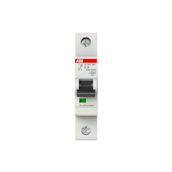 S201MT-C6 Miniature Circuit Breakers MCBs - 1P - C - 6 A image 5