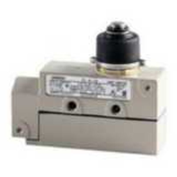 Enclosed switch, plunger, SPDT, 15A image 1
