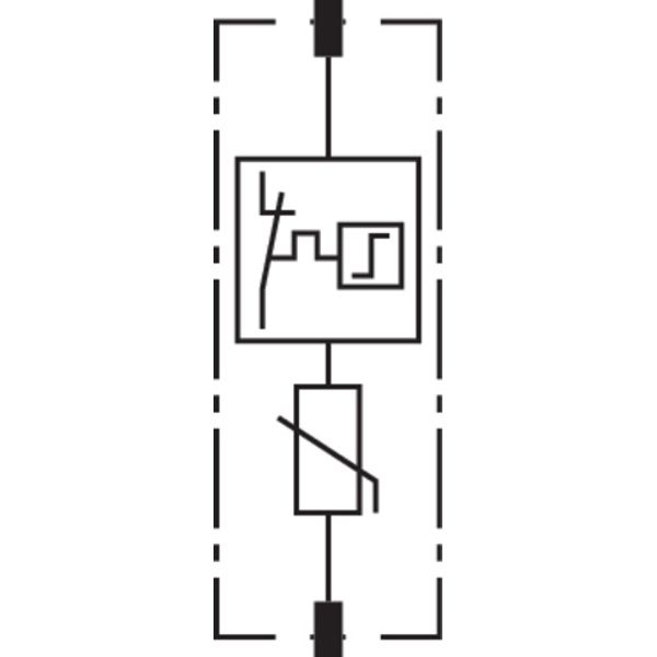 Surge arrester type 2 varistor protection module for DEHNguard M and S image 3