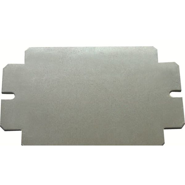 ZW339 Mounting plate, Field width: 2, 266 mm x 438 mm x 2 mm image 3
